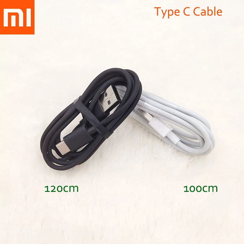 Оригинальный кабель Xiaomi Type C USB для быстрой зарядки и передачи данных Mi CC9 CC9e 9se 9 Pro 8