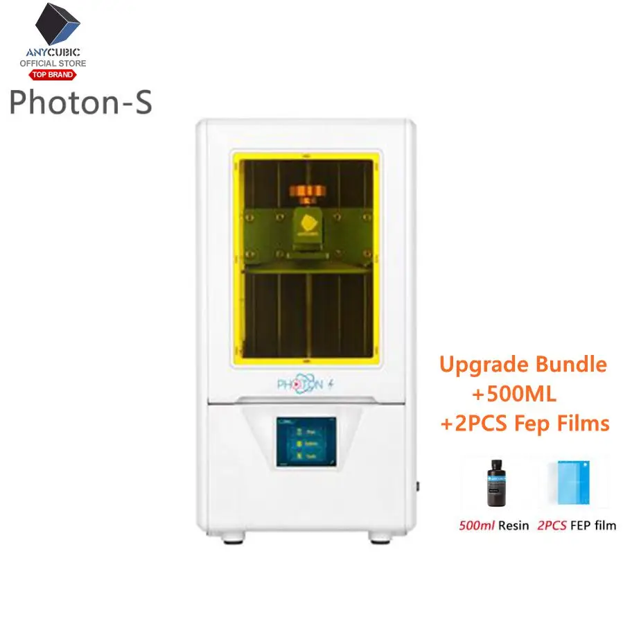Anycubic PhotonS Anycubic Photon-S Набор 3d принтер 3d стоматологический ювелирный Модернизированный лазерный SLA/lcd UV срез для смолы Настольный 2,8 ''impresora 3d drukarka - Цвет: Anycubic PhotonS