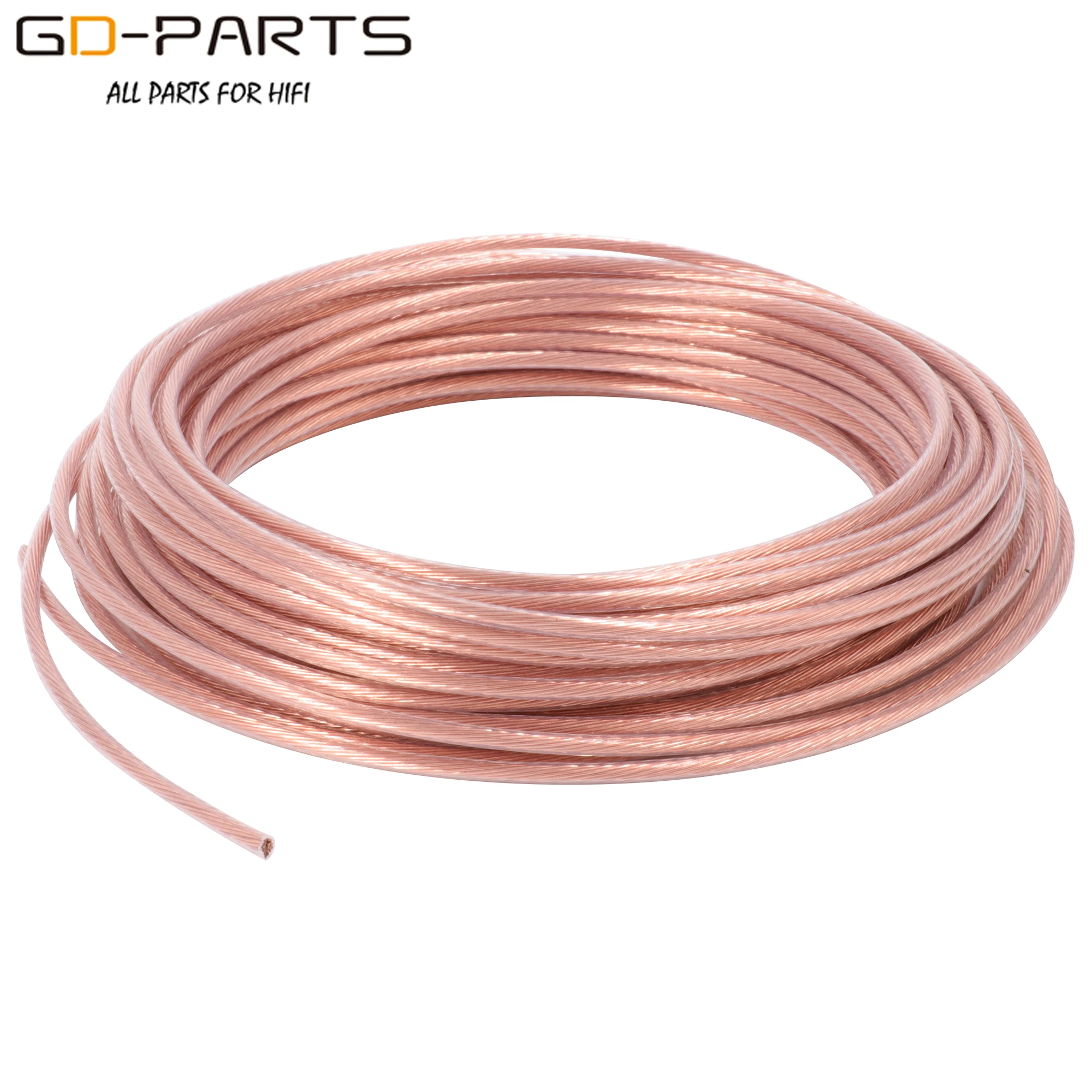 GD PARTS 1 5 мм 2 4 6 высокочистый провод из ПТФЭ OCC кабель питания сделай сам медный шнур