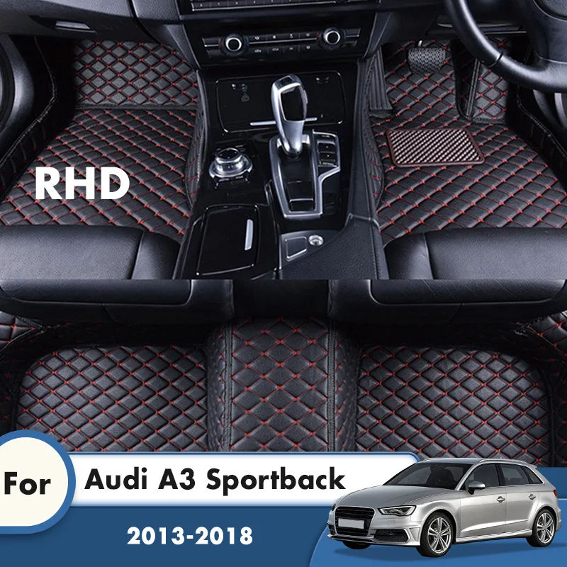 Rhd Car Floor Mats For Audi A3 Sportback 2018 2017 2016 2015 2014 2013