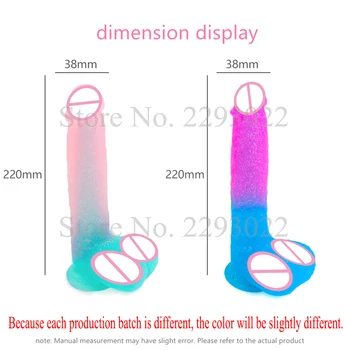 Huge Jelly Dildos for Women Realistic Penis Females Masturbation Tool Lesbian Super Big Dick Adult Erotic Machine Anal Sex Toys 6