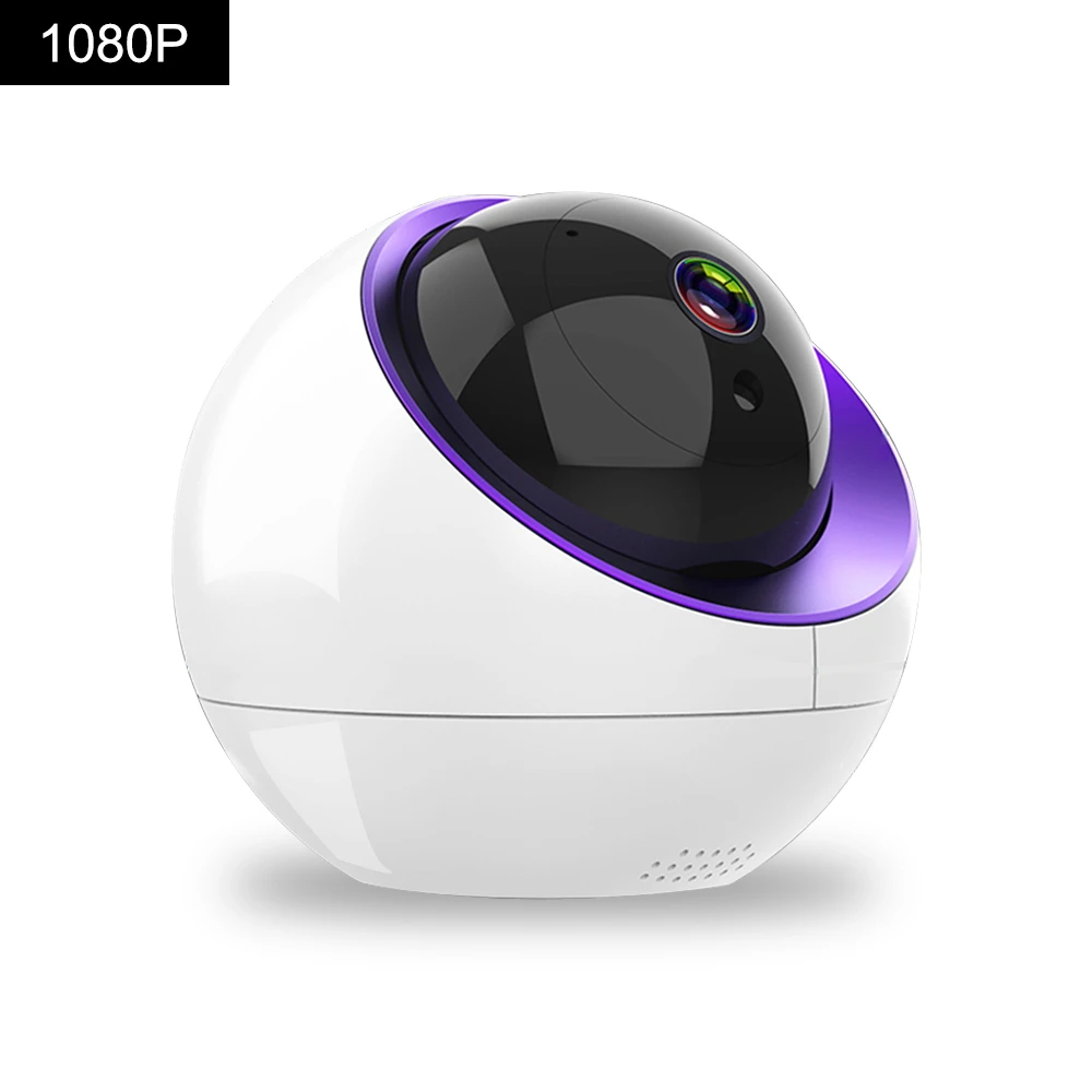 Детский монитор с камерой FHD 1080P IP камера WiFi ИК ночного видения двухсторонняя аудио сигнализация детская спальная Няня Cam детский видеомонитор - Цвет: Set4 1080P plue