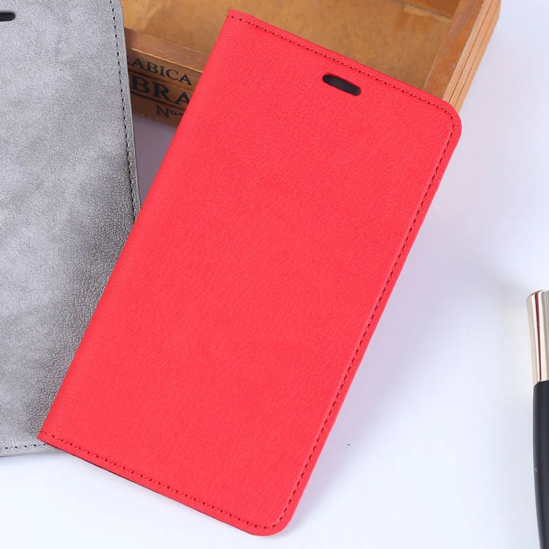 Роскошный флип-телефон для iPhone X PU Холст текстура для 6 6s 7 7P 8 Plus Xr Xs Max Чехол Слот для карт откидная крышка - Цвет: Red
