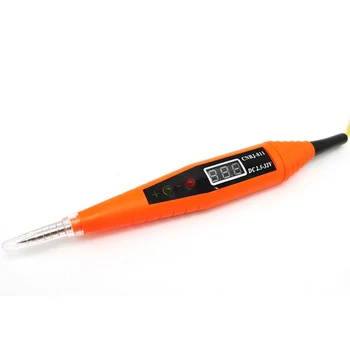

Probe Power Test Pencil DIY Auto Repair Detector Motorcycles Motorhomes Digital Display Airplanes Electrical Circuit Car Voltage