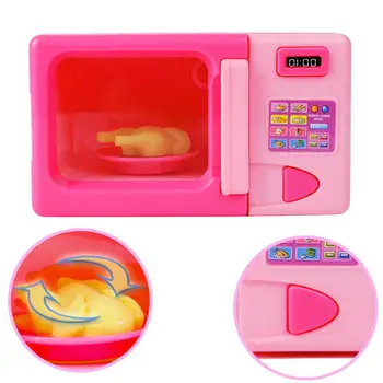 

Kids Simulation Kitchen Microwave Oven Toy Kit Play House Game Educational Puzzle Toy Gift