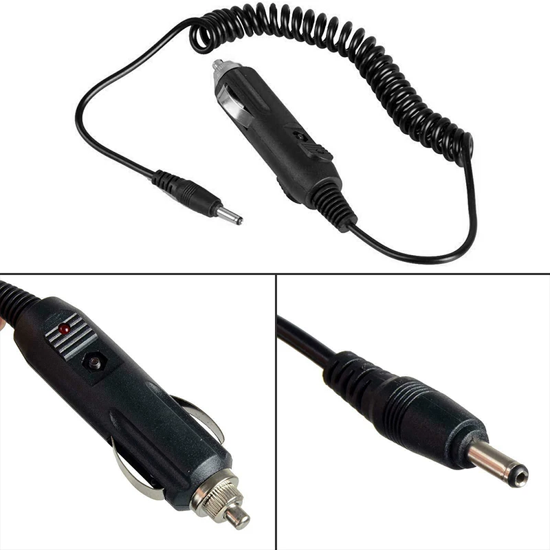 

Adapter Car charger cable For BAOFENG UV-5R 3800mAh Battery Walkie talkie Light weight Handy Security