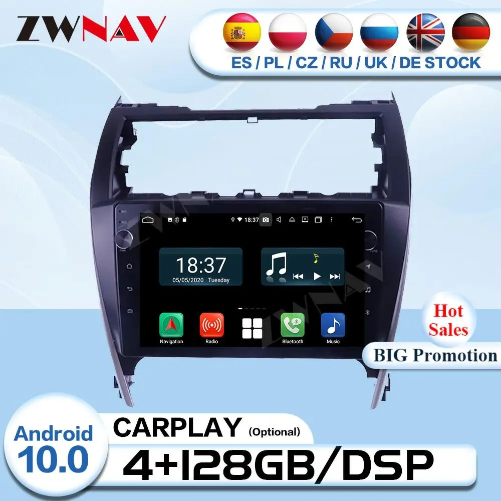 

2 Din Android для Toyota Camry 2012 2013 2014 2015 2016 2017 радио приемник аудио стерео GPS видеоплеер навигация головное устройство
