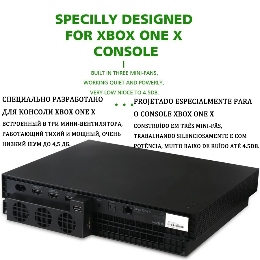 Cooling Fan Cooler Control for X Box Xbox One X Console Controller USB Gadget DC 5V Ventilator Refrigerator Ventilador Fanar Fan