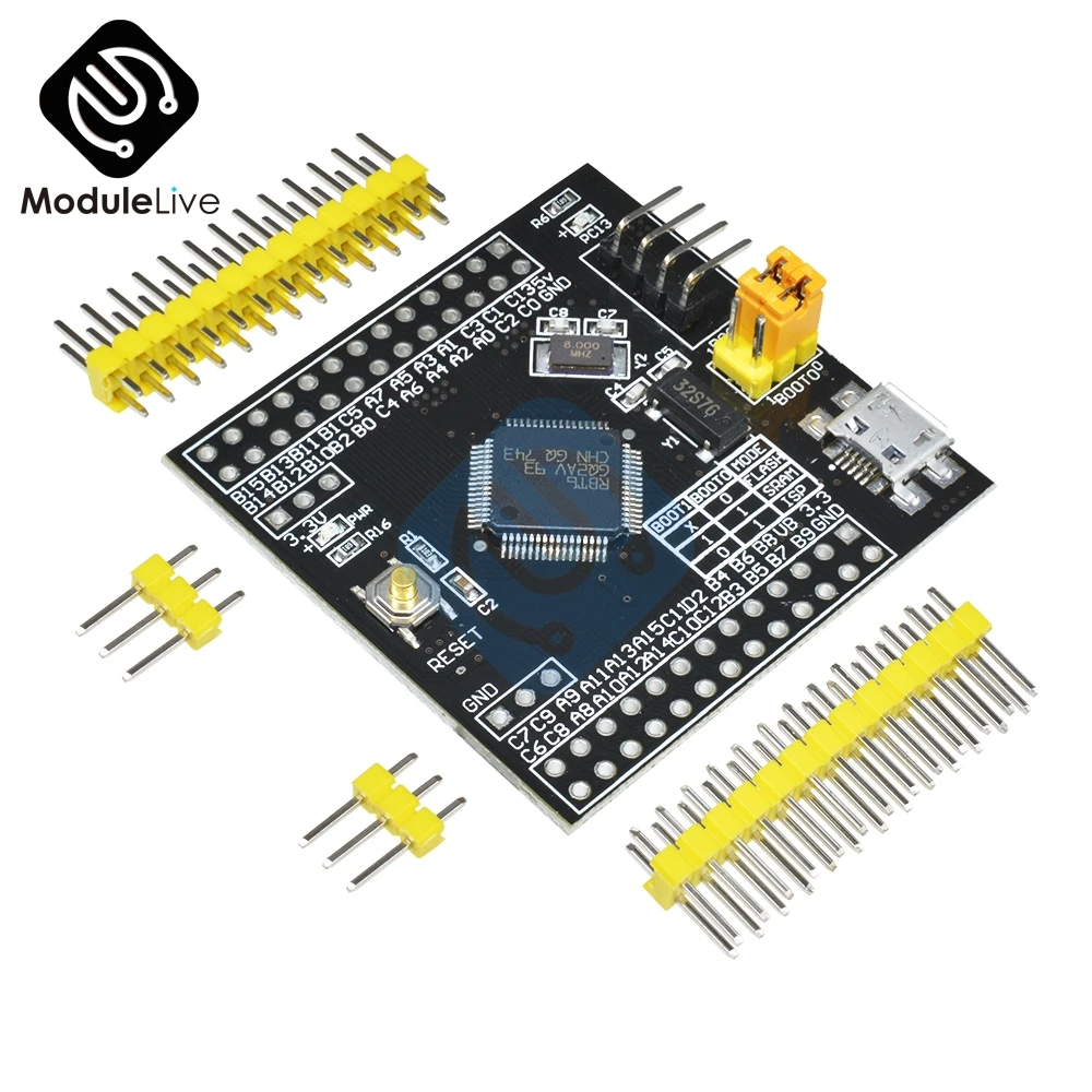 STM32F103RBT6 ARM STM32 Минимальная мини-система макетная плата модуль Cortex-m3 M76 для Arduino Плата расширения