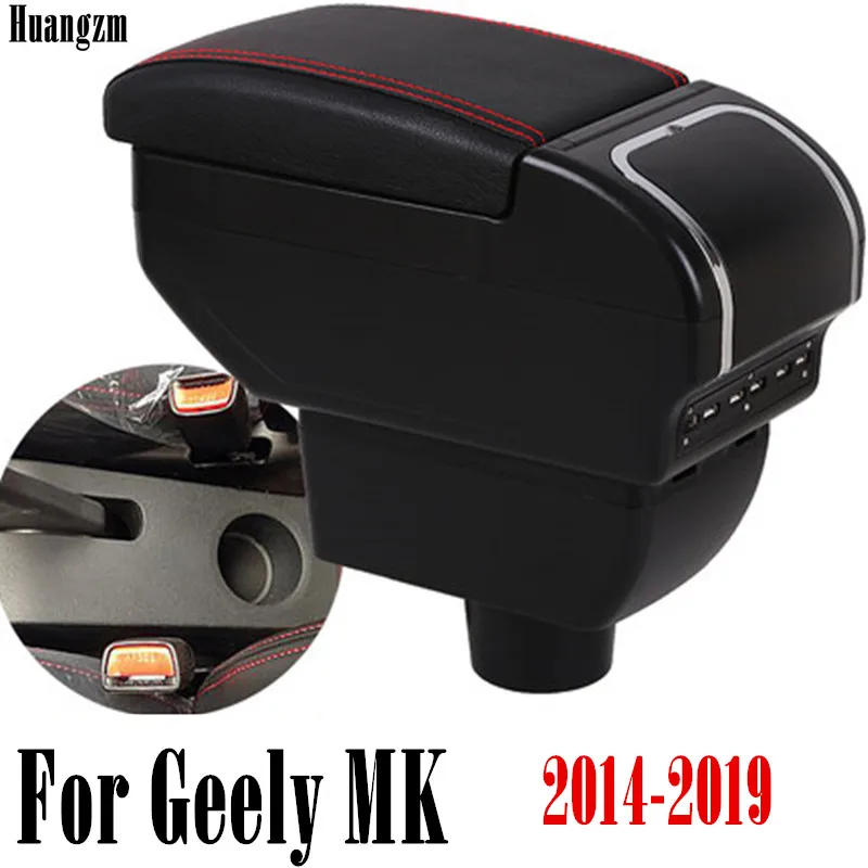 Контейнер для хранения центральной консоли нового подлокотника Geely MK gc6 2014-2019 2015