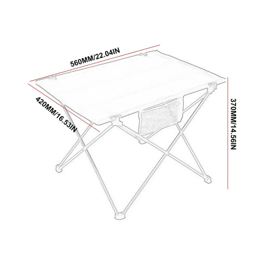 Открытый тканевый Настольный складной стол портативный кемпинг стол для киоска на открытом воздухе алюминиевая скатерть для пикника