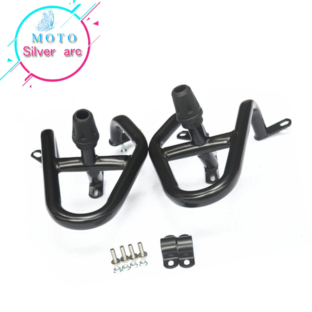 Для HONDA NC750X NC750S NC700X NC750S Collisione защитный барьер Paraurti черный красный - Цвет: 1