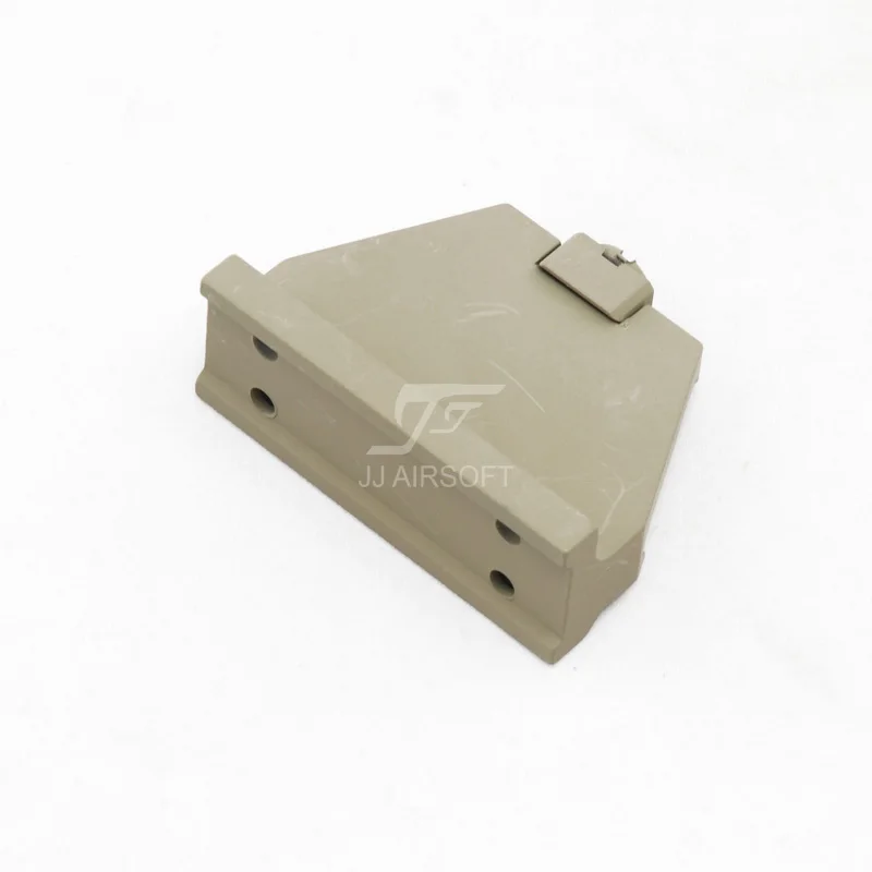 JJ Airsoft KAC смещение рельс Mount для T1 / T 1/T2/TARGET TR02 Red Dot (черный/коричневый)|offset rail mount|rail