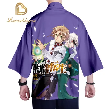 

Mushoku Tensei Cosplay Costumes Kimono Traditional Japanese Kimono Style Men