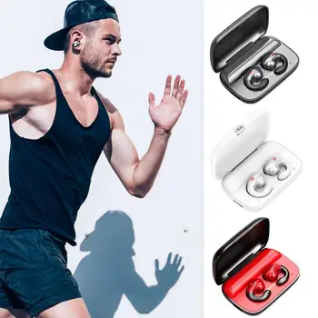 

5.0 Bluetooth Earphones Wireless Headset PK GT1 Hanging Ear Wireless Conduction Binaural Bone HD Call Earphone Earphone E5Z1