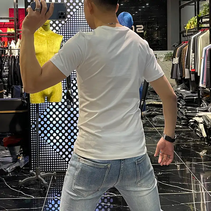 メンズ21新ファッションヘビー印刷tシャツホット掘削camisetas Hombreドレスtシャツ高品質春tシャツ男性 Tシャツ Aliexpress