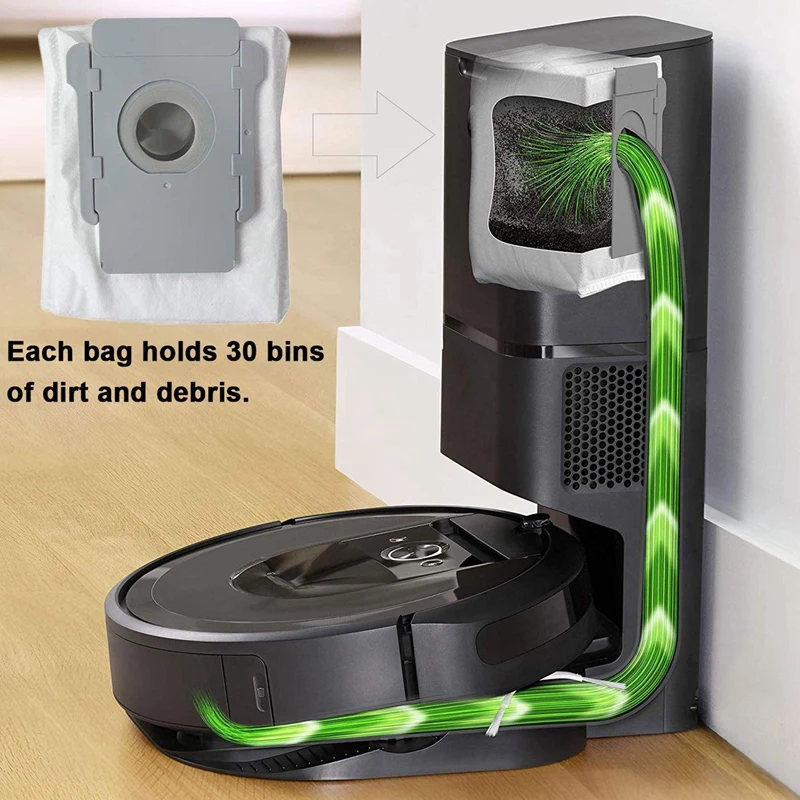 Лучшие предложения 13 шт./компл. Запчасти для Irobot Roomba I7 I7 +/I7 плюс E5 E6 пылесос 1 пакет для любых поверхностей резиновые щетки 3 шт Hepa