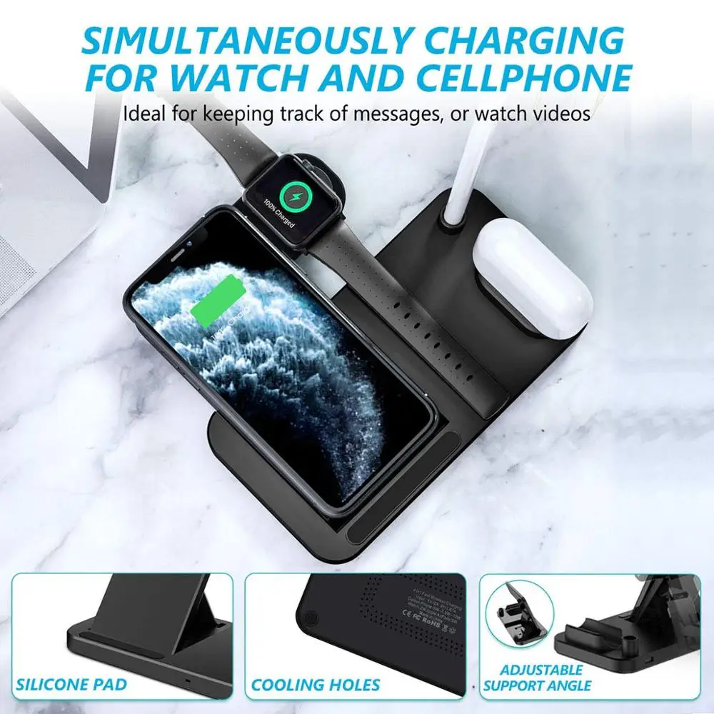 4-in-1-Fast-Wireless-Charger-Dock-Stand-for-iPhone-11-XS-X-8-Samsung-S20
