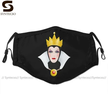 

Queens Mouth Face Mask Evil Queen Facial Mask Kawai Cool with 2 Filters for Adult