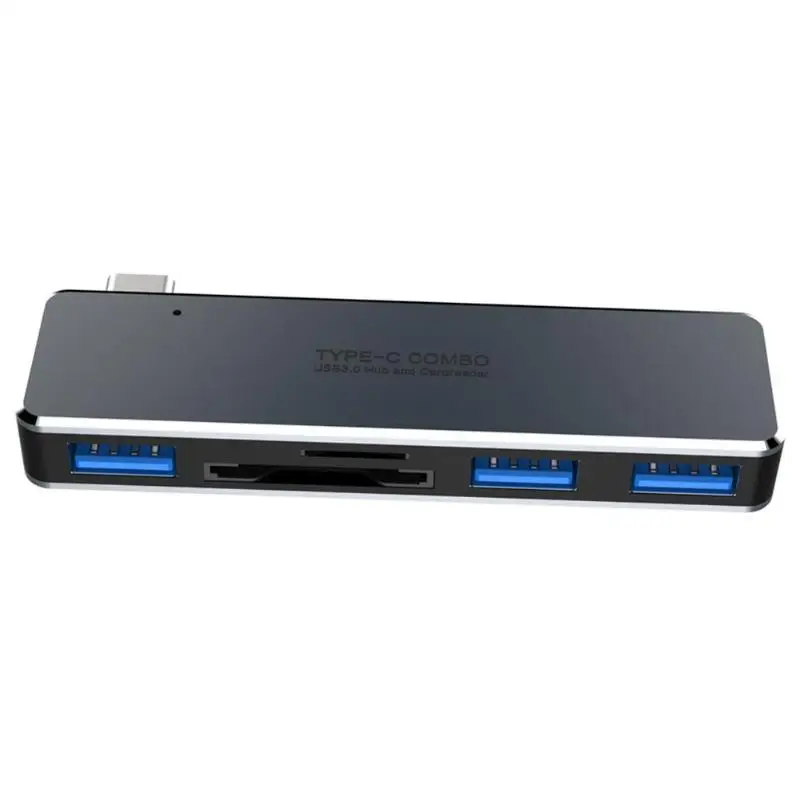 Мульти-тип-c разветвитель 3 USB 3,0+ TF+ карта памяти Высокоскоростной USB C расширитель для Android мобильного телефона с функцией OTG