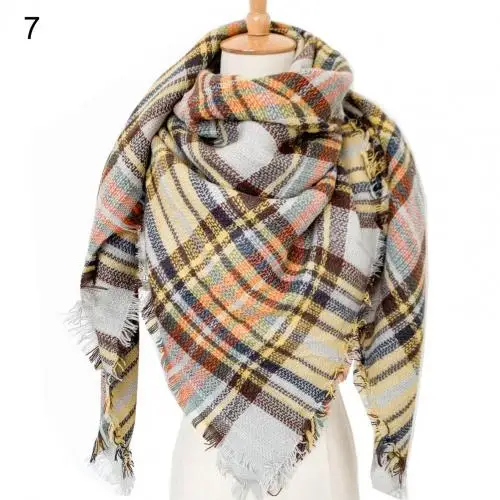 Multi-color  Stylish Multi-function Long Warm Shawl Comfortable Scarf Wrap Washable   for Gift mens infinity scarf Scarves