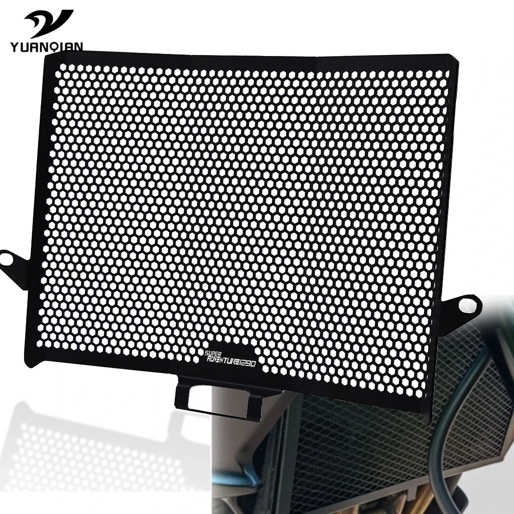 

Motorcycle Accessories CNC Aluminum Radiator Grille Cover Guard Protection Protetor For KTM 1290 Super Duke Adventure R/S/T 2017