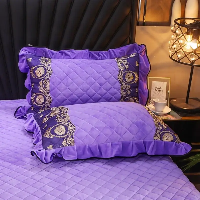 

Luxury Pillowcases Velvet Pillow Cover Decorative Bedding Pillow Case Cover Rectangle Pillow Cover Home Princess Pillowcase