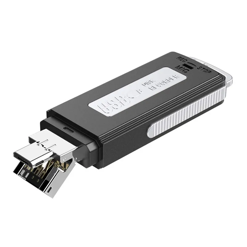 

8G Multifunction Mini Dictaphones Portable MP3 Player U-disk Recording Pen transcription machine For Player, U-disk,OTG