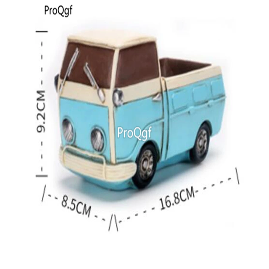 Ngryise 1Pcs A Set Succulent Flower Pot Car Bus shape many choice - Цвет: Прозрачный