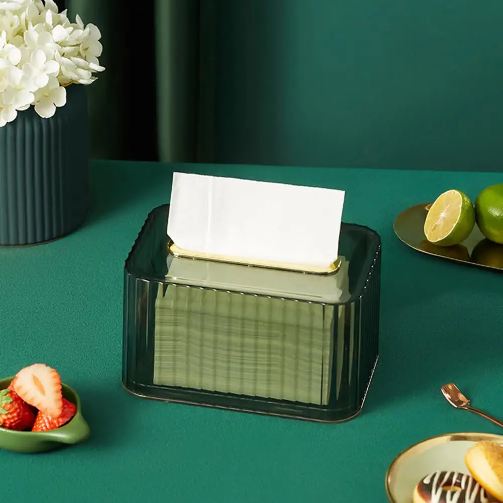 Creative Tissue Box Home Decorations Desktop Removable Napkin Holder Tissue  Paper Organizer With Spring Automatic Lifting - AliExpress