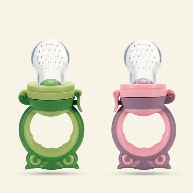 

High quality silicone Baby nipple Fresh Food Nibbler Baby Pacifiers Feeder Kids Fruit feeding nipple Safe Supplies Nipple