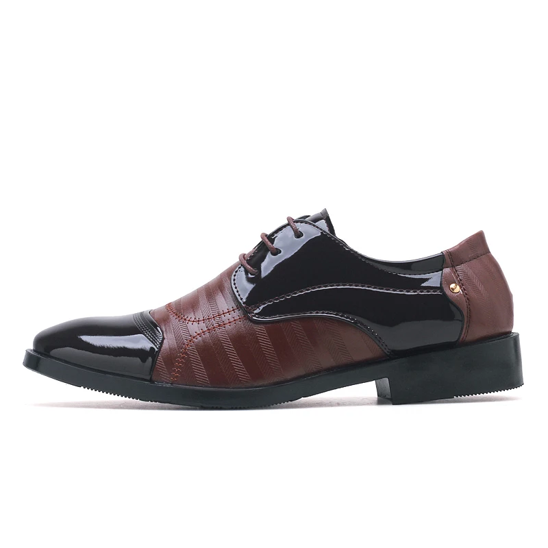 

2020New comfortable and breathable men's casual PU leather shoes