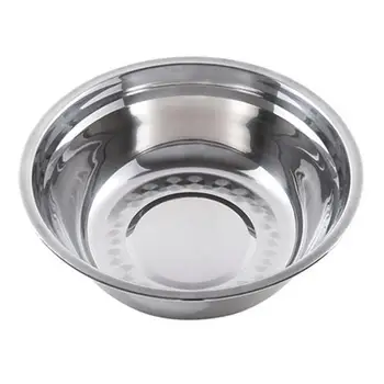 

Stainless Steel Kitchen Mixing Bowl 17.5/21.5/23.5cm Diameter Fruit Salad Storage Container Soup Bowls Cooking Baking Tableware