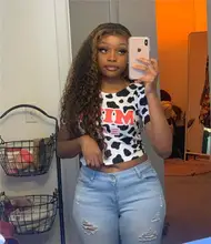 Brasileño destacar agua onda de encaje del pelo humano del Frente pelucas con minimechones encaje de colores cierre peluca para mujeres Density150 pelo Remy