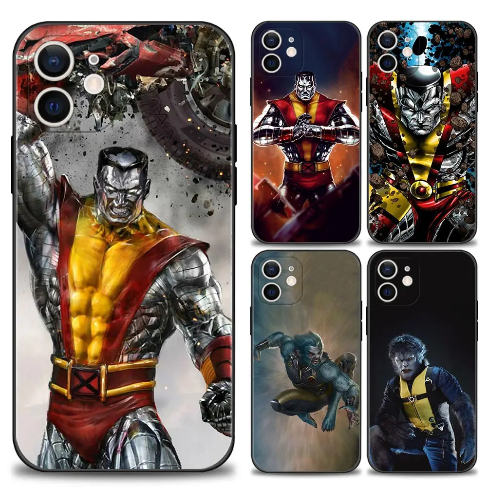 Phone Case For Apple iPhone 11 13 12 Pro Max Mini XR X 7 6S 8 Plus XS SE(2020) Smartphone Coque Wolverine Suit X-Men Colossus | Мобильные