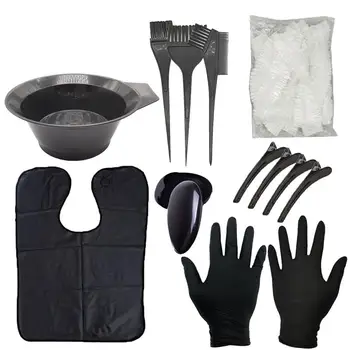 

23pcs in 1 Set Hair Coloring Kits Lightweight Hairdressing Shower Hat Hair Dyeing Kit Hair Tint Tools for Hair Salon
