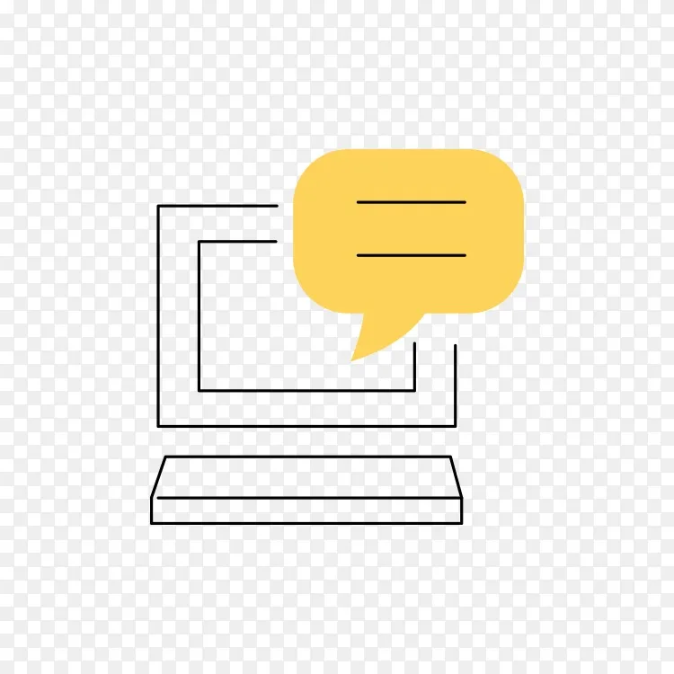 png对话框计算机下载-简化计算机和对话框图片