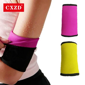 

CXZD Arm Heat Neoprene Sauna Hot Sweating Steam Arm Shaper Arm Trimmers Wraps for Slimmer Arms Control Shapewear Slim Armbands