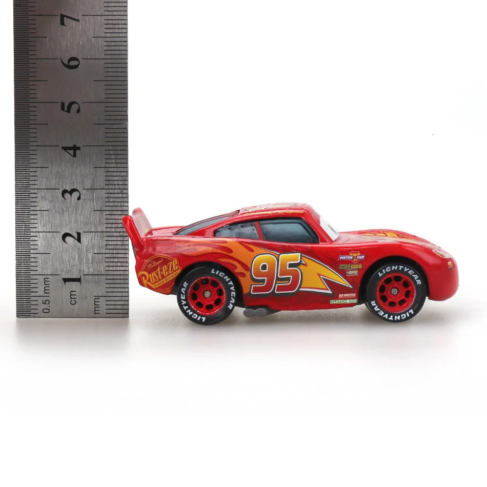 Disney Pixar Cars 2 3 Lightning 40 стиль Mcqueen Mater Jackson Storm Ramirez 1:55 литой автомобиль металлический сплав мальчик детские игрушки подарок