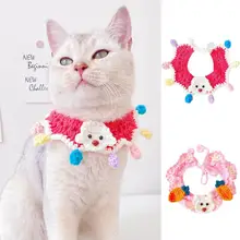 

Durable Exquisite Multi-color Casual Cat Neckerchief Neck Accessory for Autumn Pet Neckerchief Cat Muffle