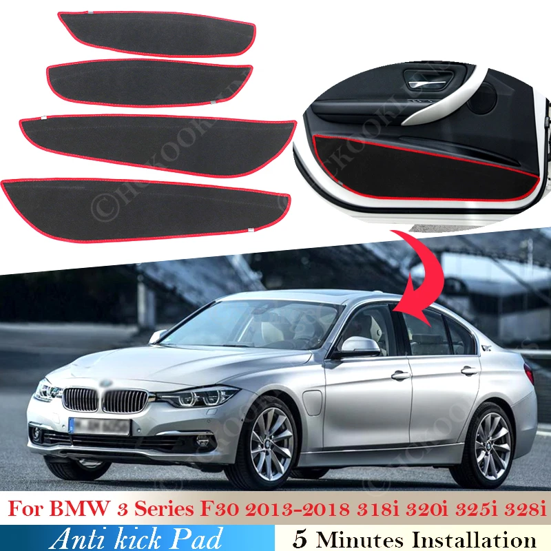 Для BMW 3 серии F30 2013 ~ 2018 318i 320i 325i 328i Автомобильная дверная Противоударная прокладка