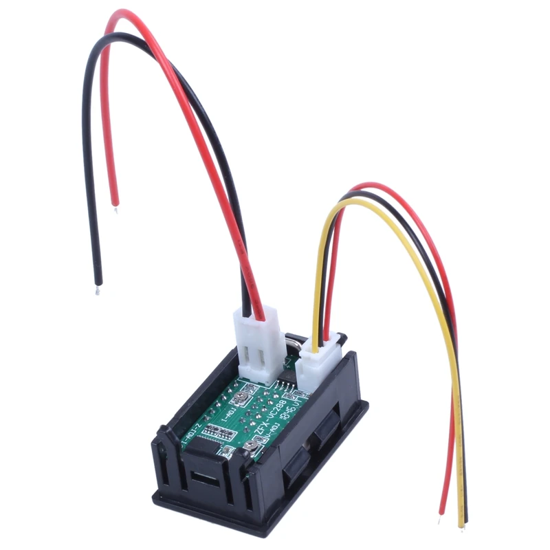 Промо-акция! DC0-100V 10A светодиодный DC двойной дисплей цифровой измеритель напряжения тока головка с тонкой настройкой