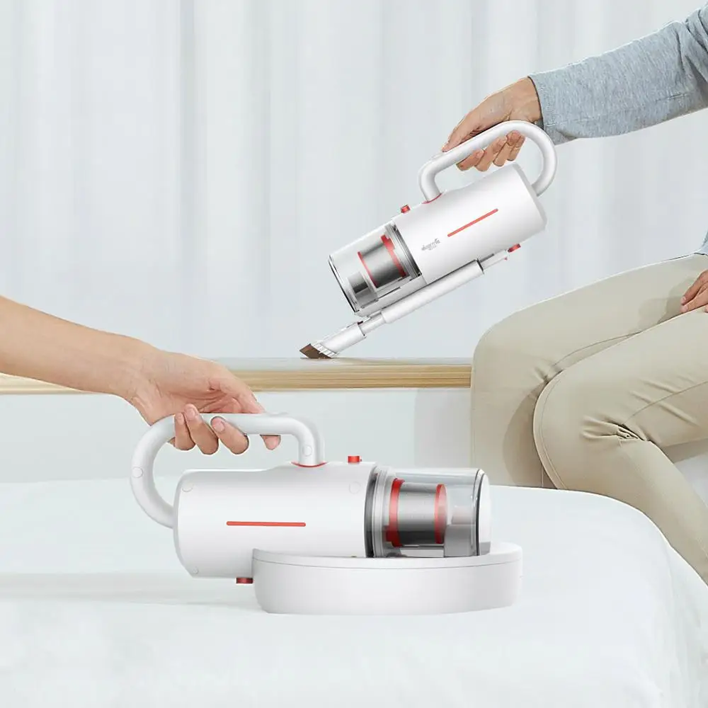  Vacuum Cleaner Wireless Handheld Dust Mite Controller Ultraviolet 6000 Pa for Mattress Pillow Sofa 