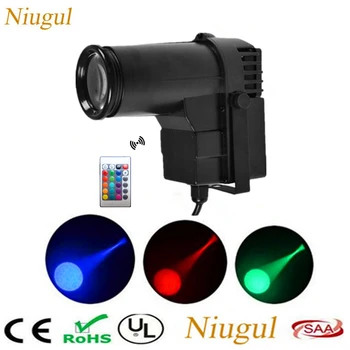 

10W LED Spotlight/LED Pinspot Light For DJ Disco Bar Glass Mirror Ball /RGB LED Beam Stage Lights/Remote Control LED Spot Light