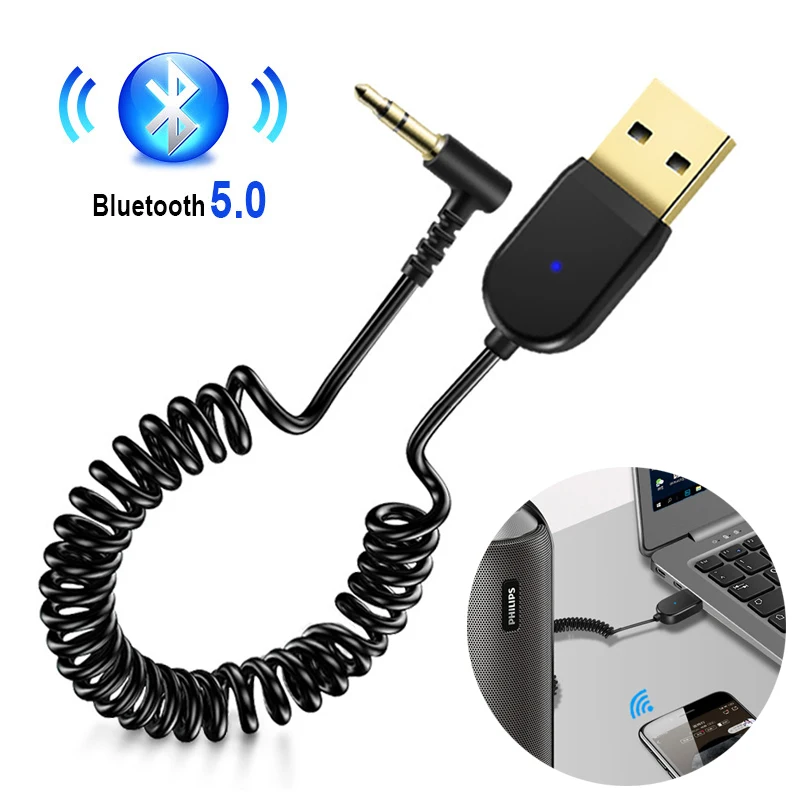 JINSERTA беспроводной USB кабель программный ключ автомобильный 3 5 мм разъем Aux Bluetooth