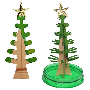 

Magic Growing Crystal Christmas Tree Kids Birthday Gift Educational Games Toy M09