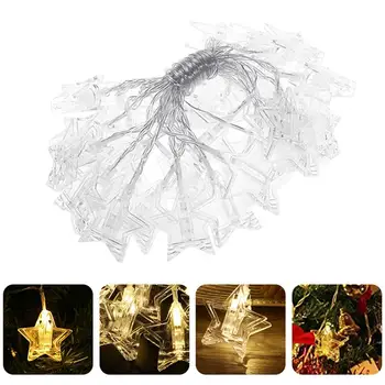 

1 Pc 3 M Waterproof Clip LED Light String Adornment Without Battery (White)