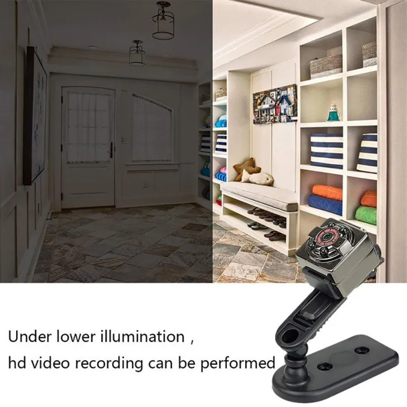 HD 1080P мини-камера с датчиком движения, инфракрасная камера ночного видения, маленькая микро-камера, Спортивная воздушная камера