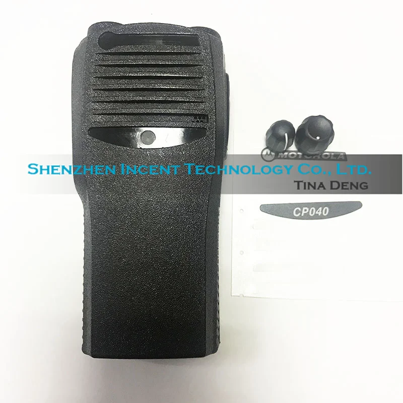 VOIONAIR 2pcs/lot New Front Outer Case Housing Cover Shell for CP040 Two Way Radio 4 Channel 4 CH