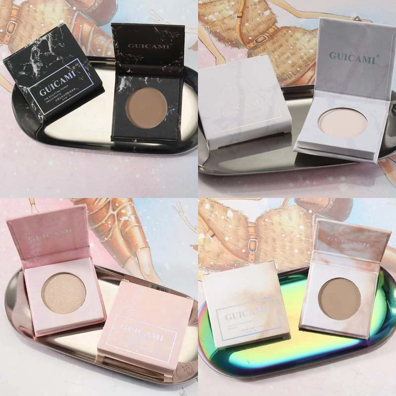 Highlighter пудра светящийся блеск для контурного макияжа пудры блестящие яркие цвета кожи Светящиеся Румяна Пудра для макияжа